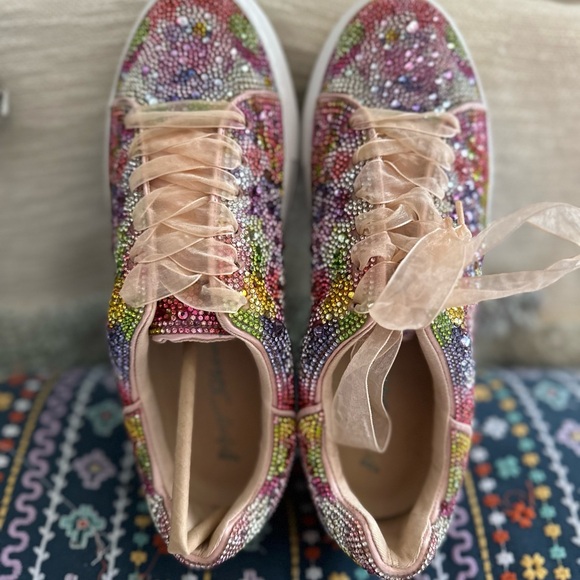 Betsey Johnson Sidny Platform Sneakers - Womens 8.5 - Picture 3 of 12